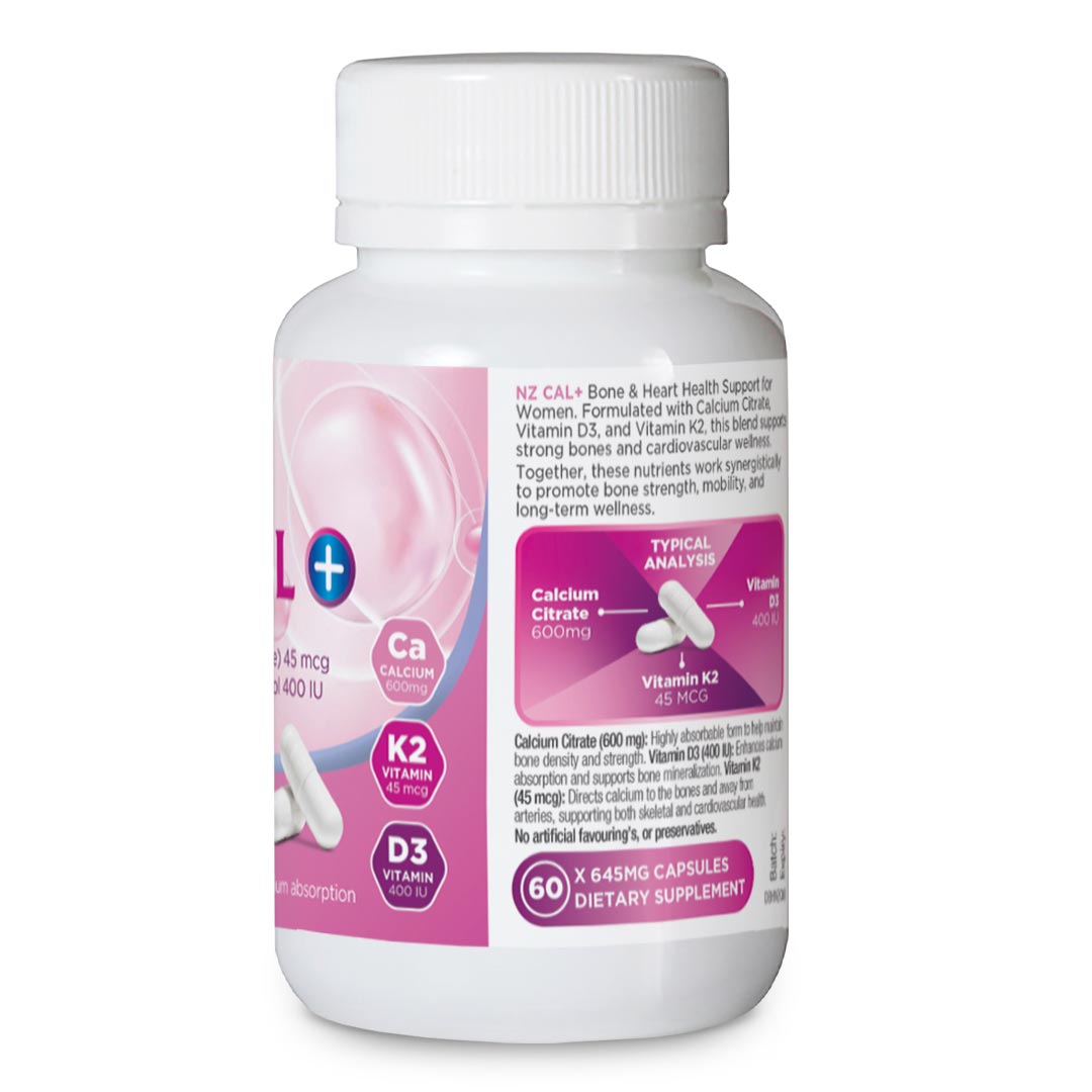 NZ CAL+ Bone & Heart Health Support